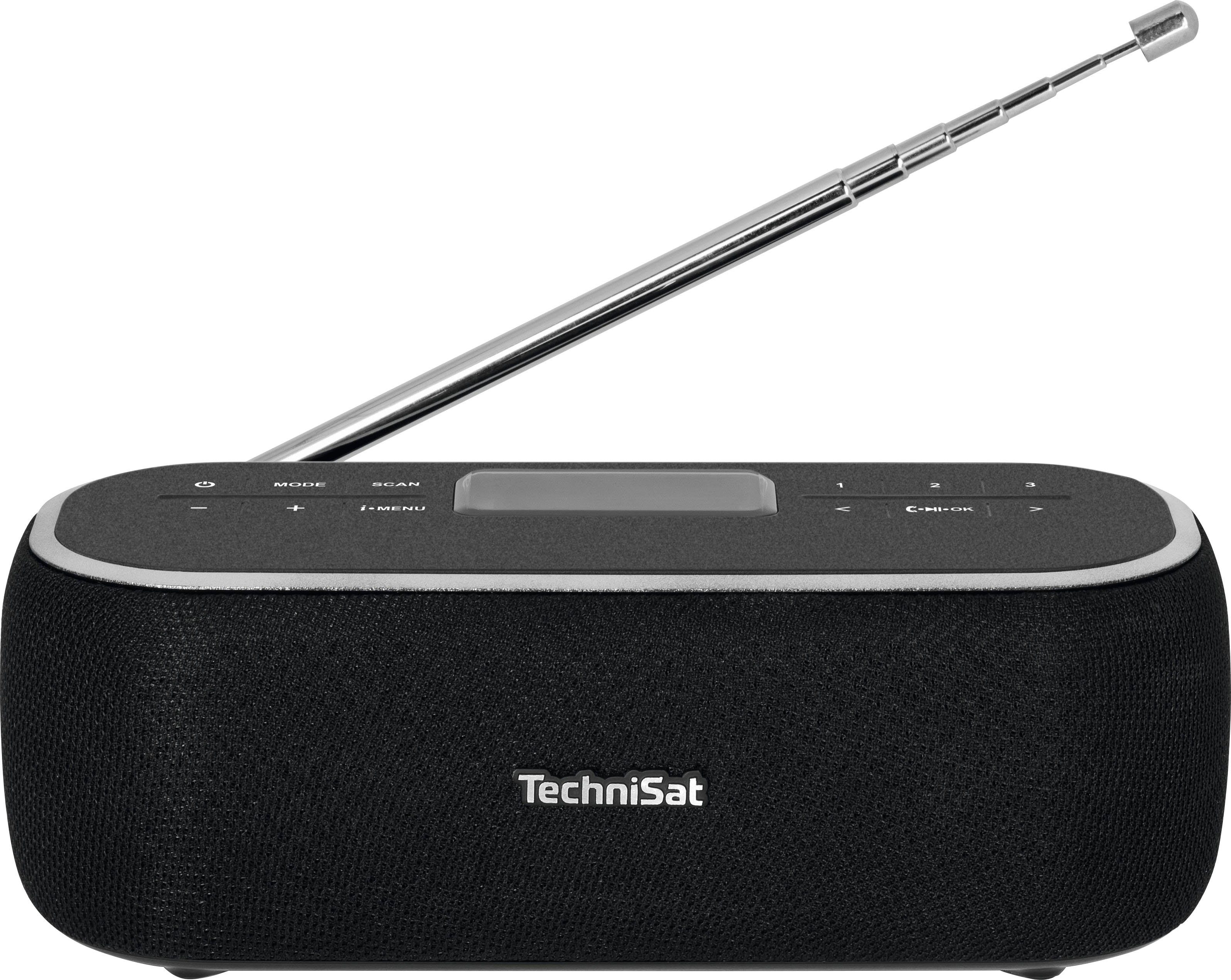 TechniSat BT 1 Digitalradio (DAB) W), (Digitalradio 6 Weckfunktion UKW Bluetooth, mit RDS, (DAB)