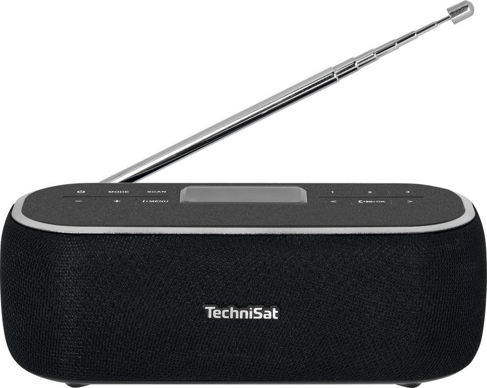 TechniSat BT 1 Digitalradio (DAB) (Digitalradio (DAB), UKW mit RDS, 6 W),  Bluetooth, Weckfunktion