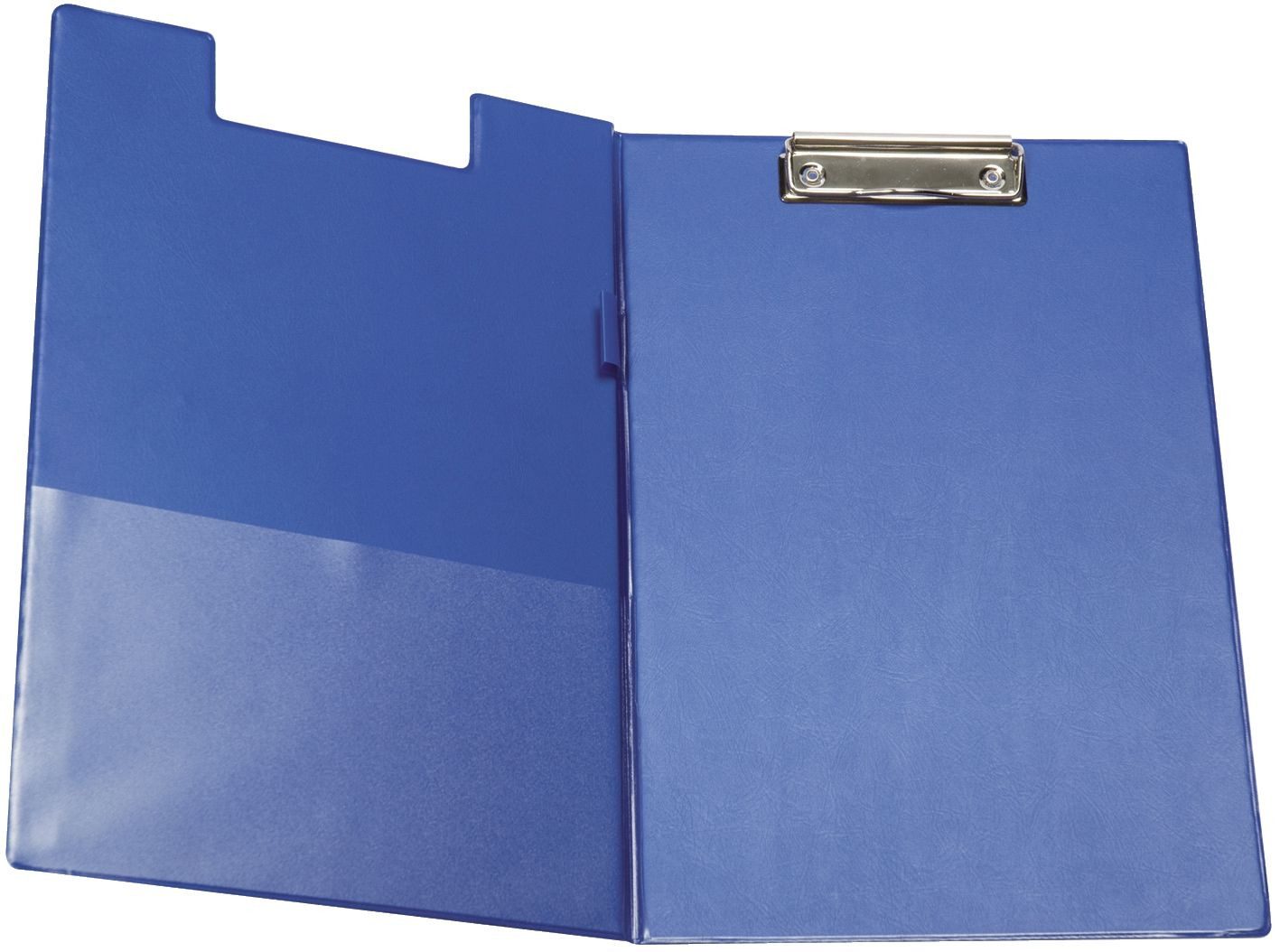 Klemmtafel Q-Connect® KF01301 Klemmmappe mit Folienüberzug - blau