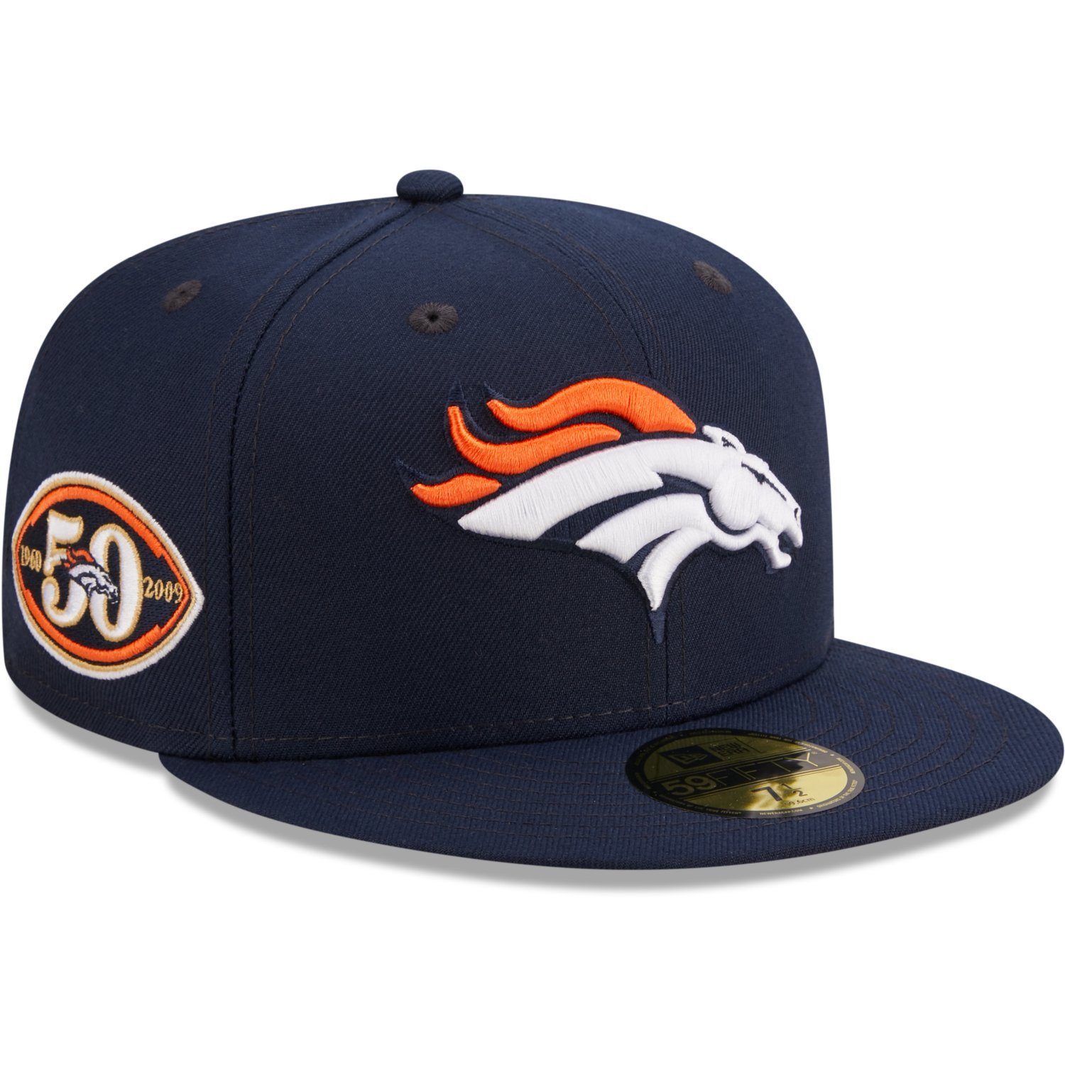 New Era Fitted Cap 59Fifty Denver Broncos 50 Seasons