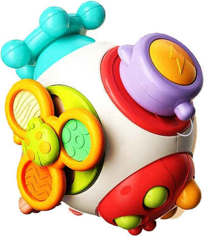 RefinedFlare Hüpfball Sensorisches Spielzeug, Spielzeug zum motorischen Lernen von Babys, (1-tlg)