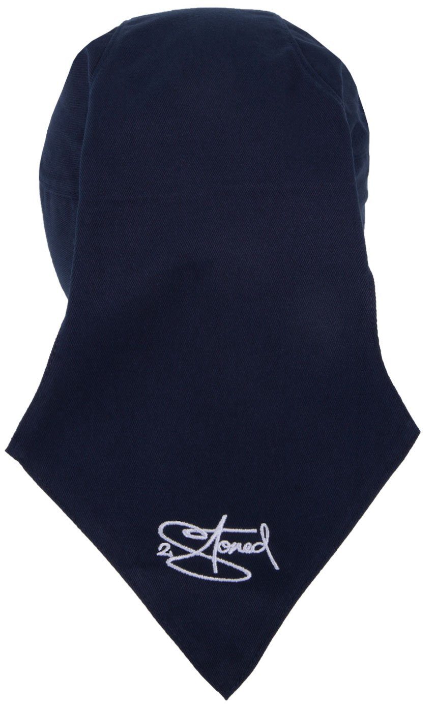 2Stoned Bandana Kopftuch Biker Cap Classic mit Stick Crown für Damen und Herren, Einheitsgröße – Bild 2 von 2