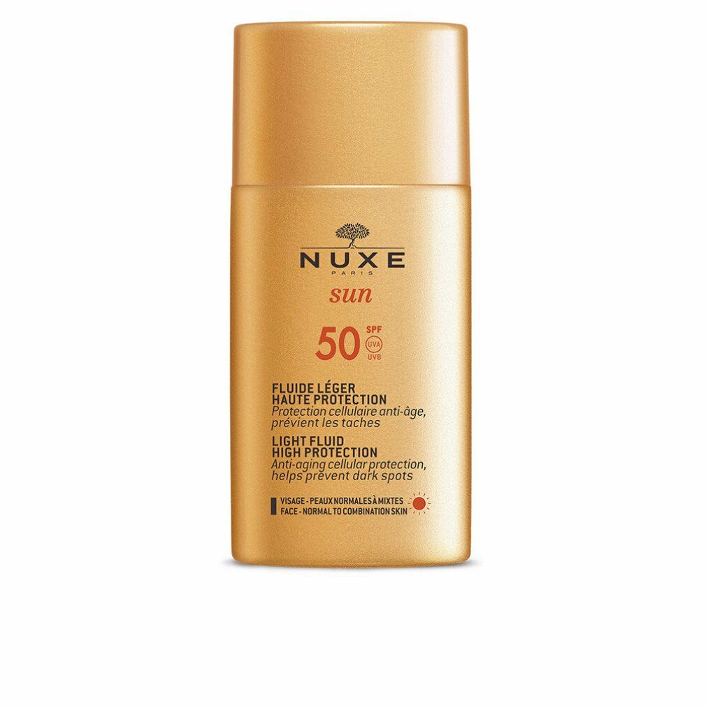 Nuxe Sonnenschutzpflege NUXE SUN fluide léger haute protection SPF50 50 ml | Sonnencremes