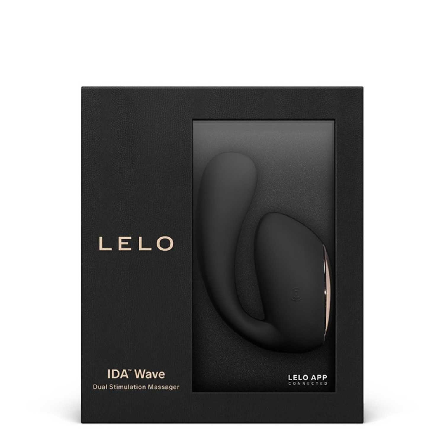 Lelo schwarz IDA G-Punkt-Vibrator Stimulation Lelo Dual Wave