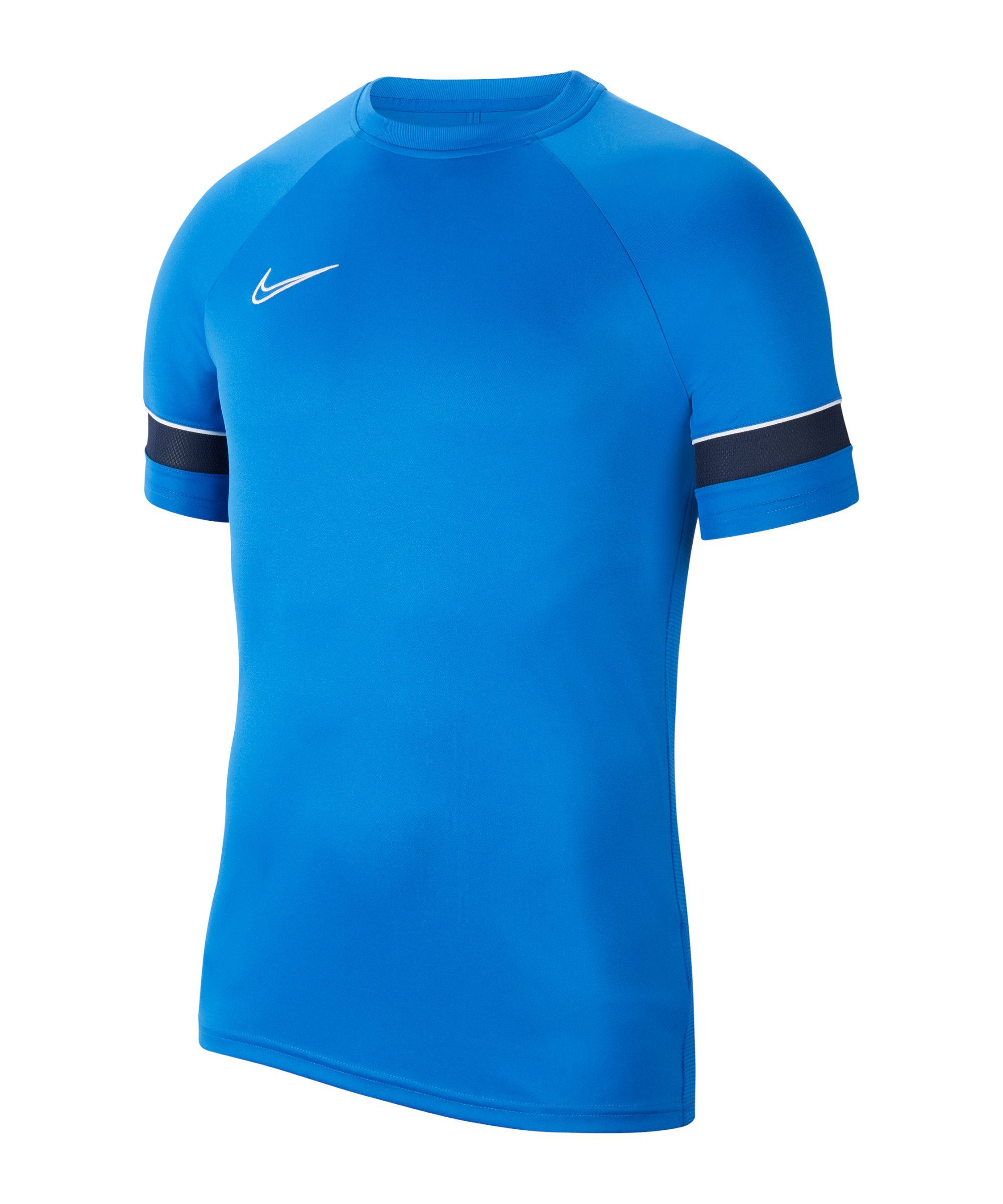 Nike T-Shirt Academy T-Shirt 21 blauweissblau Nachhaltiges Produkt