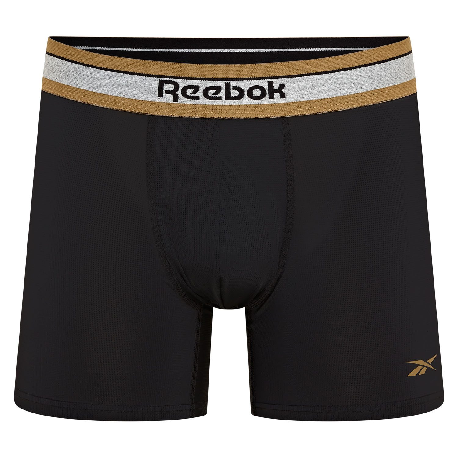 Reebok Trunk ANGUS (3er Pack) basic, bequem, weich, feuchtigkeitsregulierend, mit Logo, breiter Bund