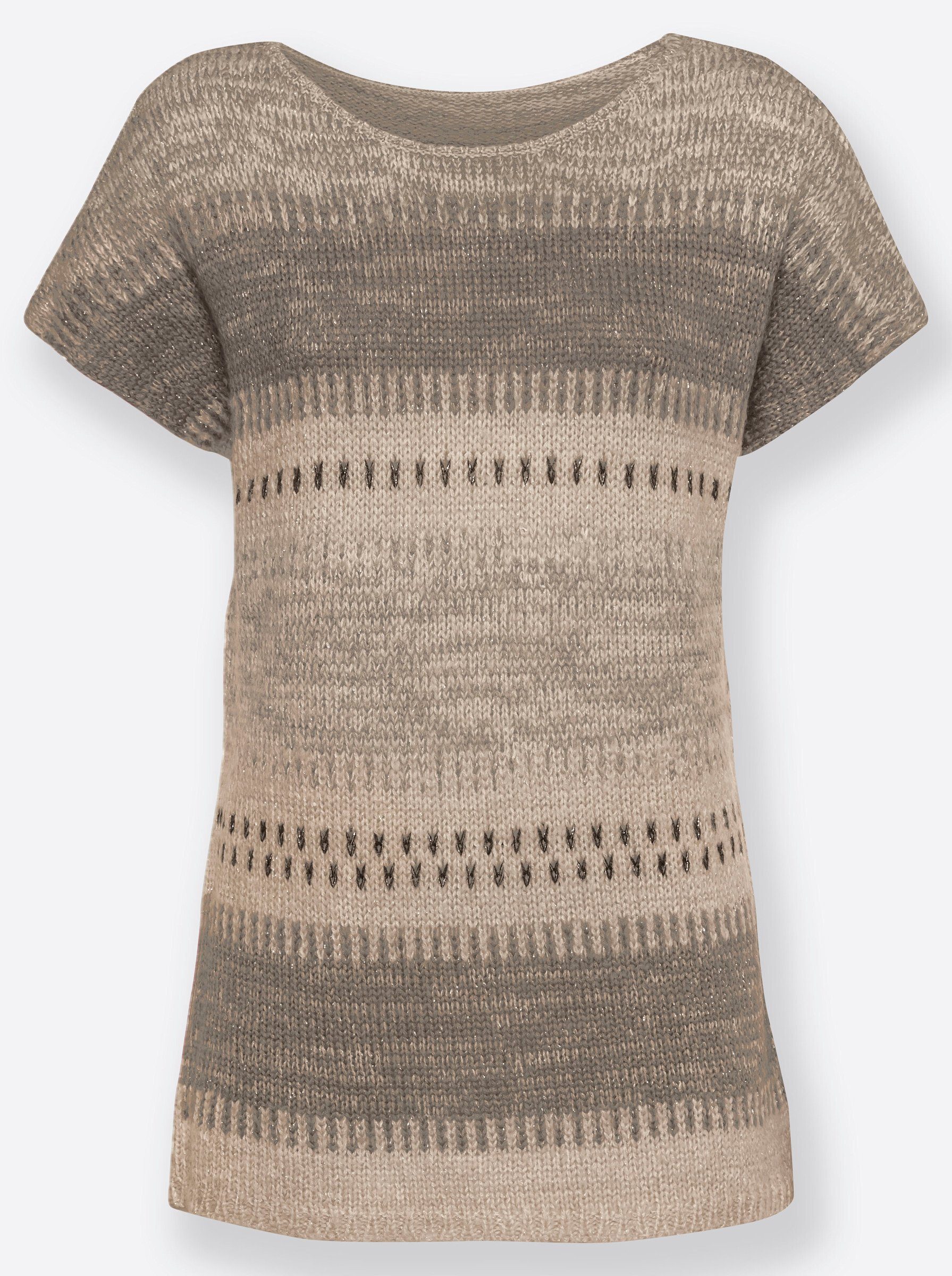 Witt Pullunder Pullunder Ärmellos Intarsien