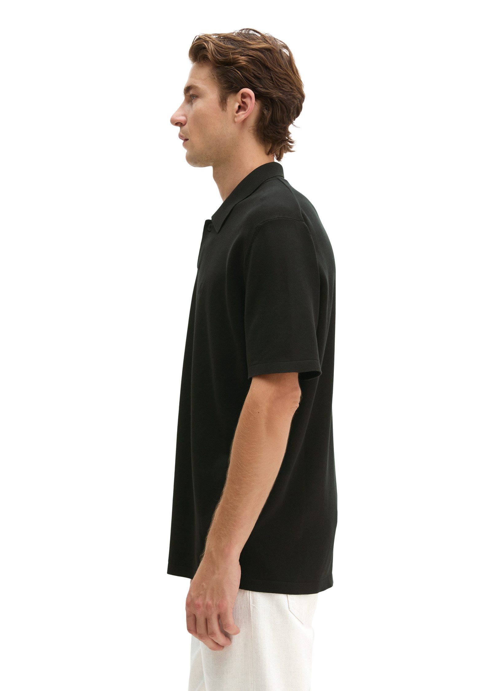 Marc O'Polo Poloshirt aus reiner Bio-Baumwolle
