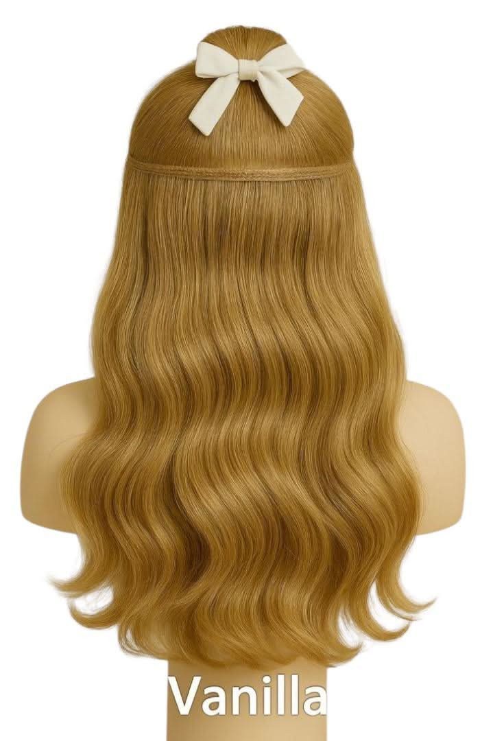 NOGI Kunsthaar-Extension NOGI Glam Clip, Clip-In Haarteil, 50 cm Länge, hitzebeständig für Glam-Look