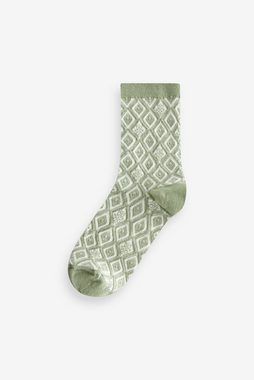 Next Kurzsocken Knöchelhohe Socken, 4er-Pack (1-Paar)