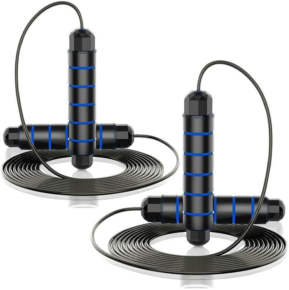 Springseil Speed Jump Rope Weicher Schaum-Griff Hüpfseil Super Schnell