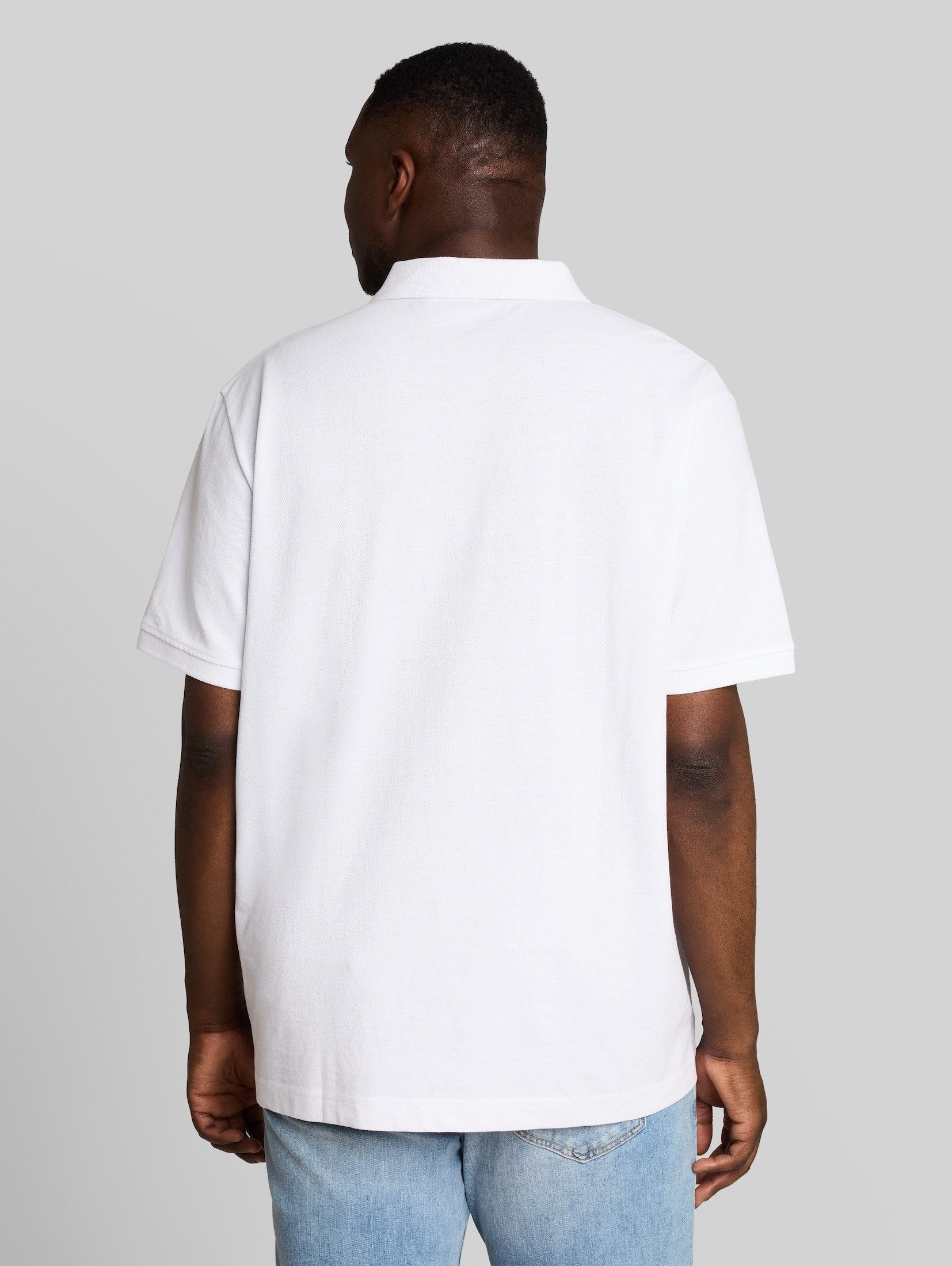 TOM TAILOR PLUS Poloshirt Poloshirts (im Einserpack) Plus Size - Piqué Poloshirt mit Logo-Stickerei