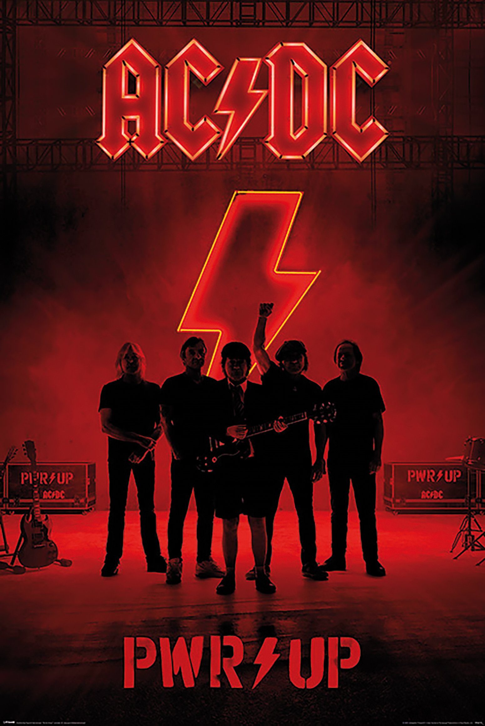 PYRAMID Poster AC/DC Poster PWR/UP 61 x 91,5 cm günstig online kaufen