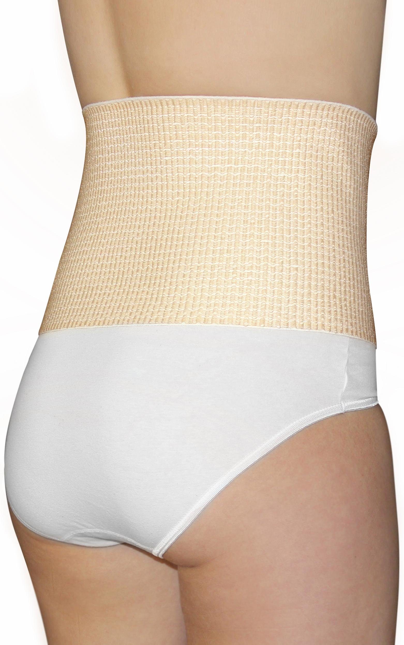 Hydas Stützbandage mit Nierenwärmer, gibt der Wirbelsäule Halt und schützt vor Kälte, Unterstützt bei Muskelschwäche, wärmendes Innenfutter
