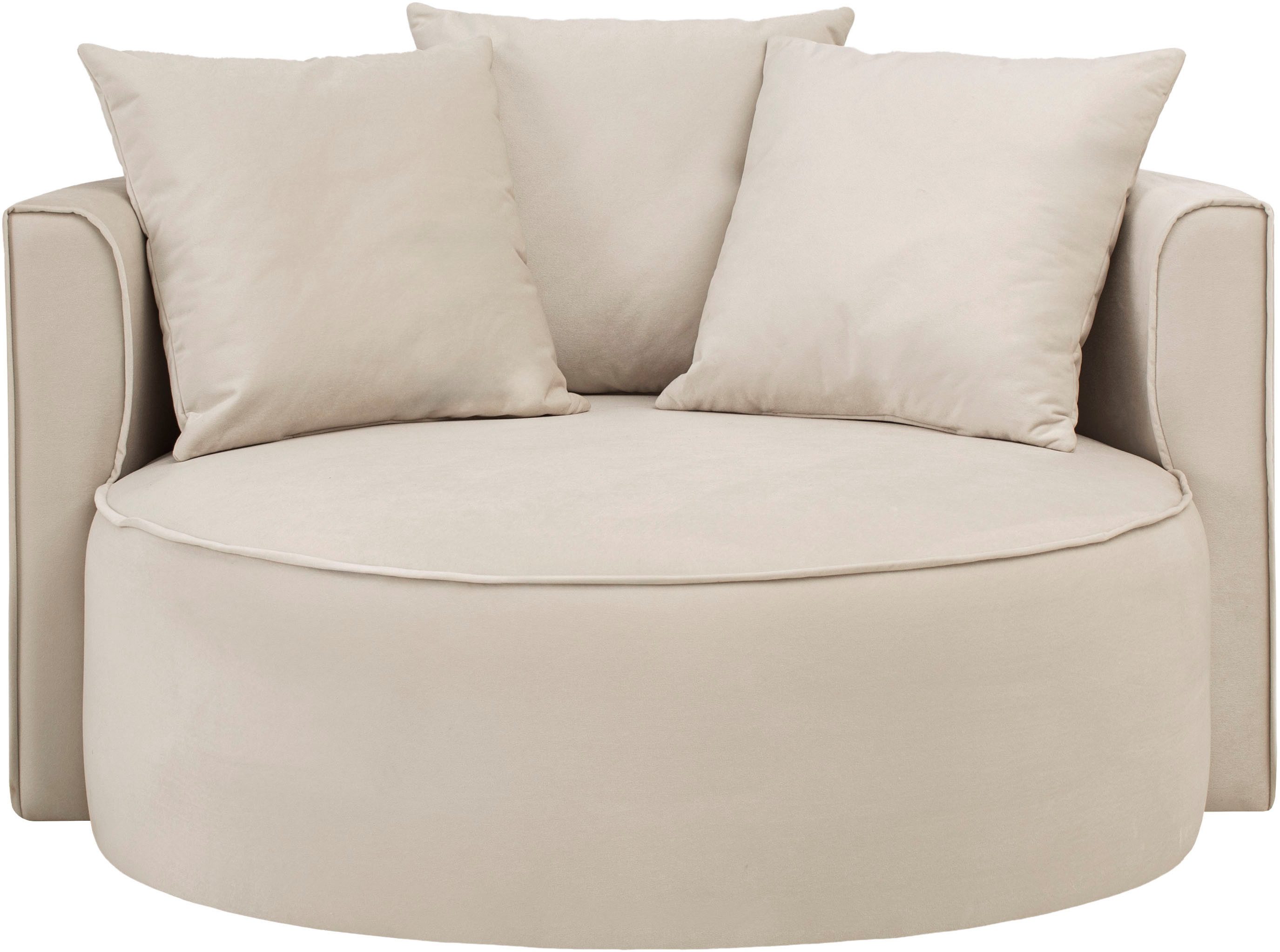 LeGer Home by Lena Gercke XXL-Sessel Isalie, Lesesessel, Loveseat, inklusive Zierkissen, extra große Sitzfläche, optional mit Hocker, Cord, Samt, Bouclé. Reduzierter Preis € 759,99. Unverbindliche Preisempfehlung € 1.099,00