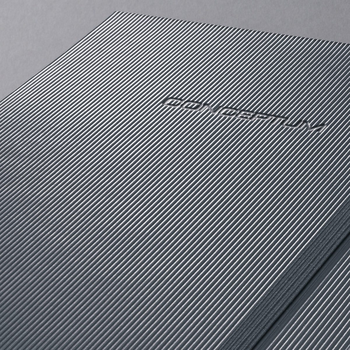Sigel Notizbuch Notizbuch Conceptum A5 194 Seiten Hardcover kariert 80g dark grey