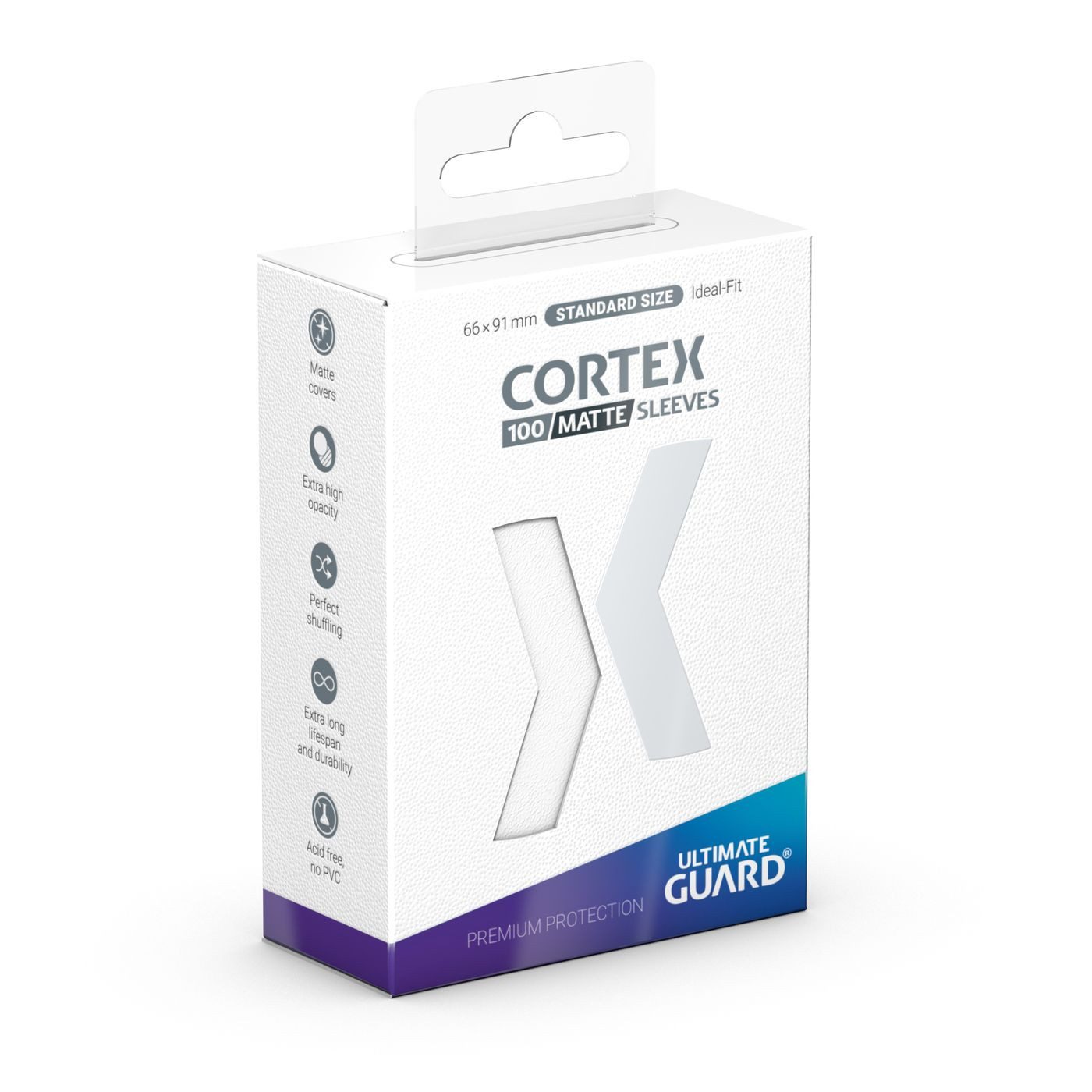 Sammelkarte Ultimate Guard Cortex Matte Sleeves Standard Size (100) (66x91mm)