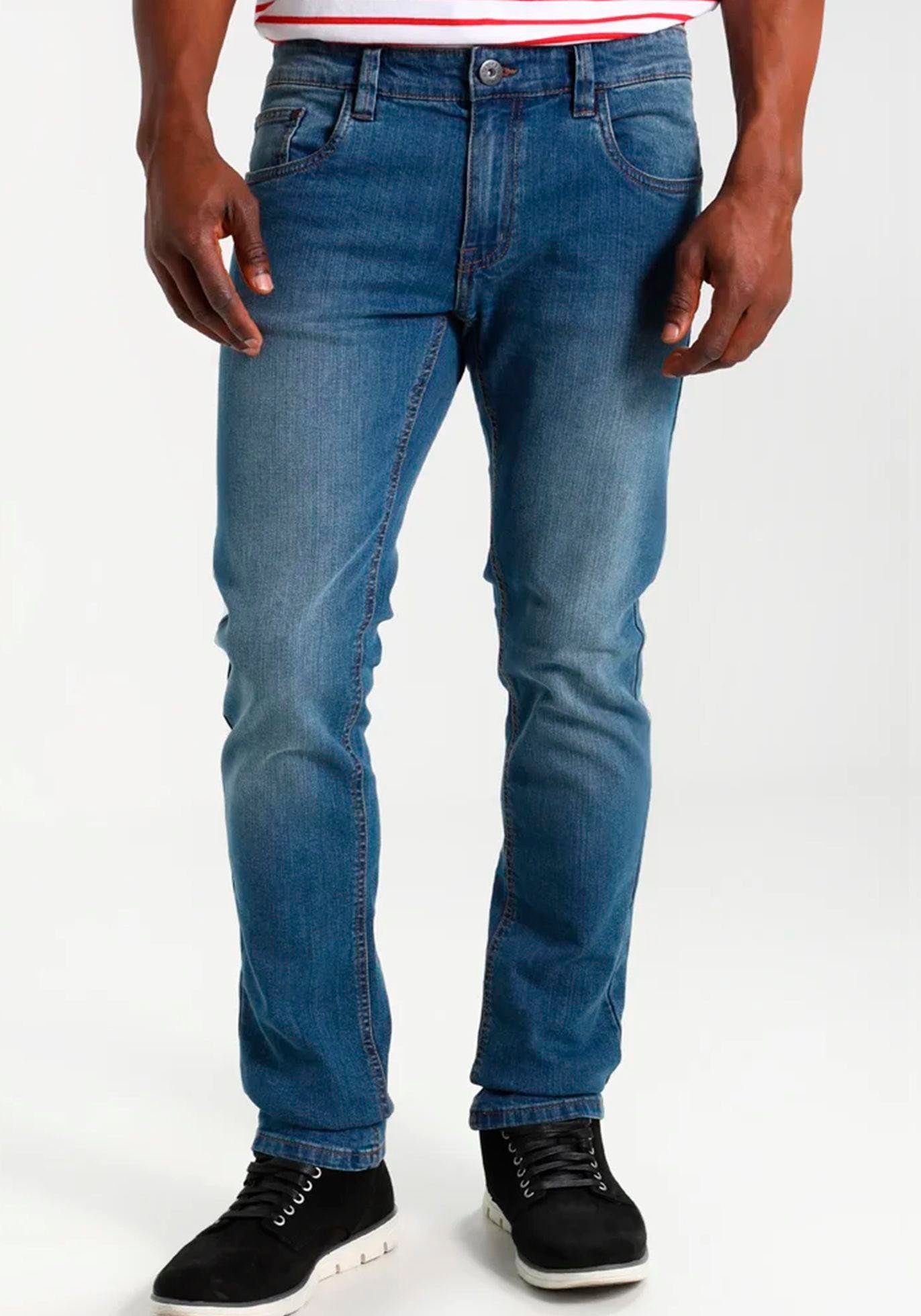 Indicode Tony Medium Regular-fit-Jeans Indigo