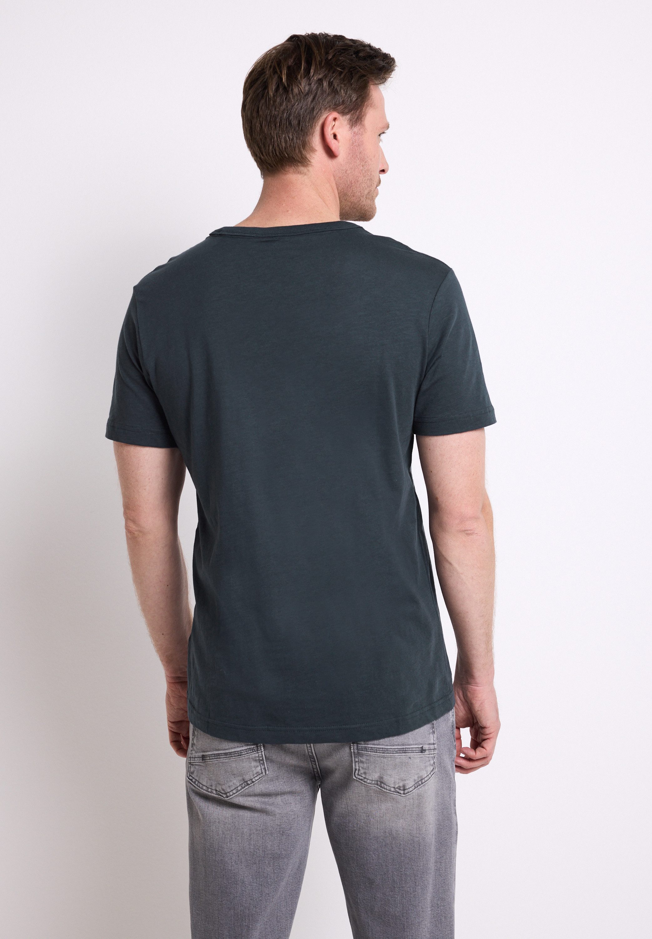 STREET ONE MEN T-Shirt aus reiner Baumwolle günstig online kaufen