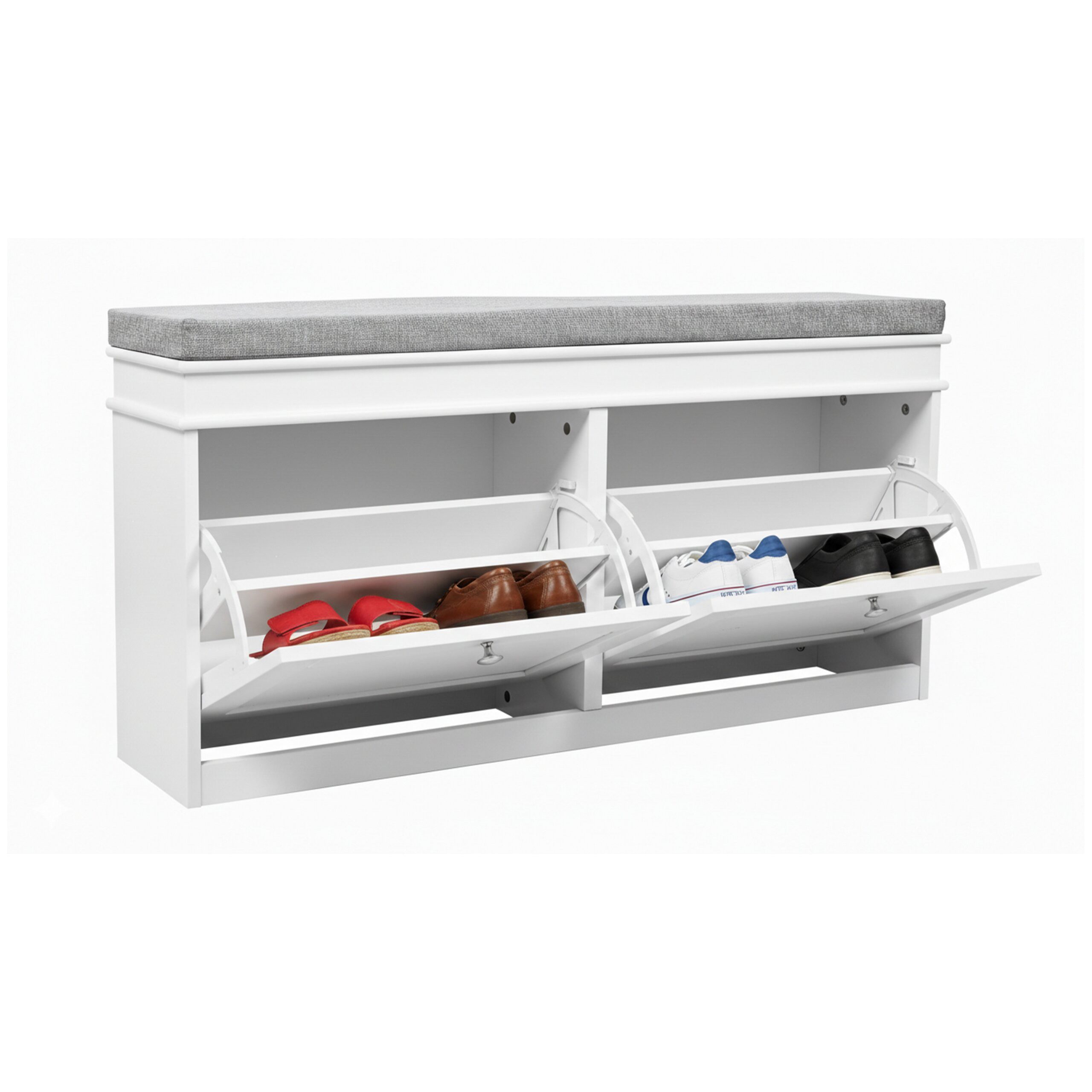 hjh LIVING Schuhschrank Estha 11 Kommode H/B/T: 52.0 x 104.0 x 24.0 cm Estha 11