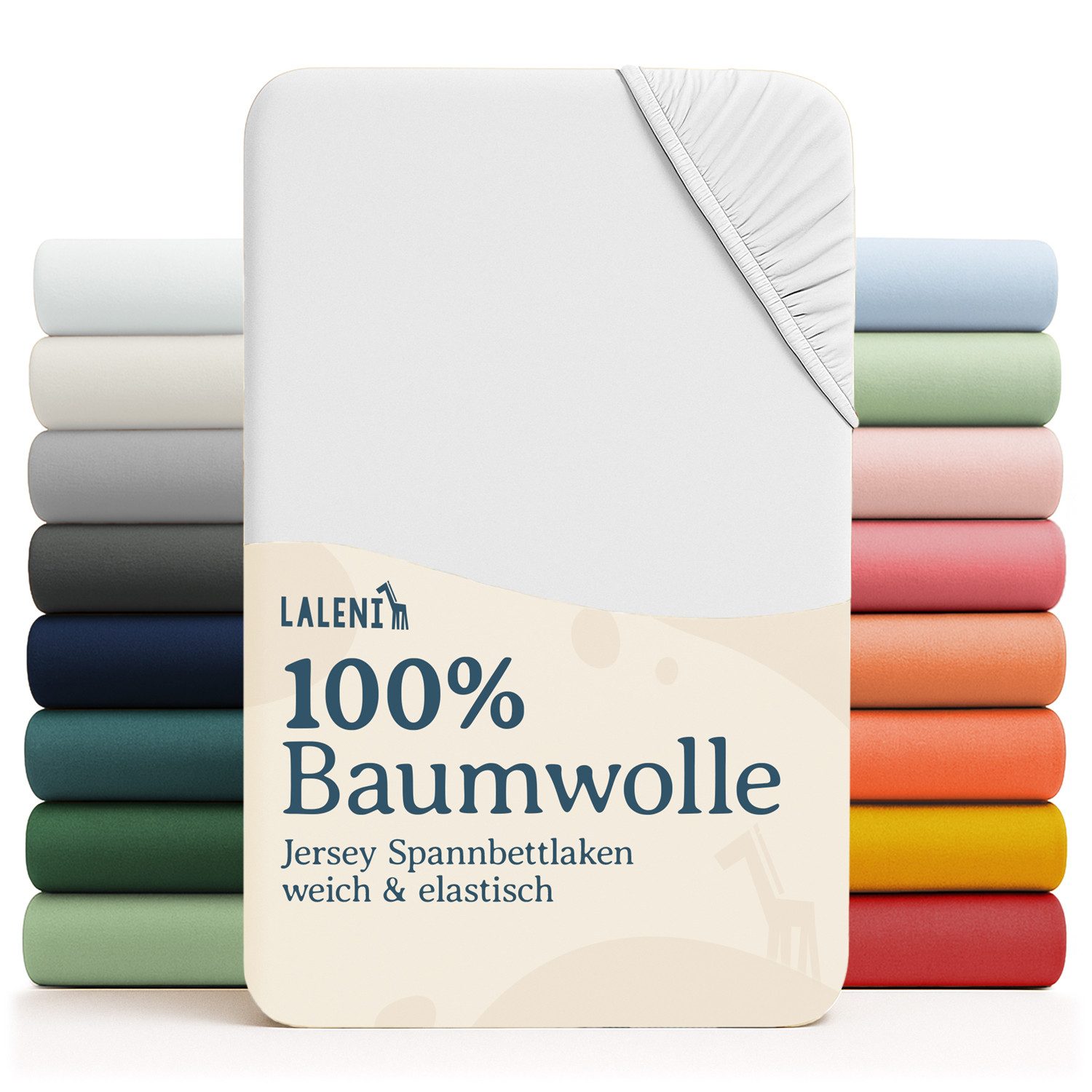 Laleni Spannbettlaken Atmungsaktives weiches und wärmendes Spannbettlaken, günstig online kaufen
