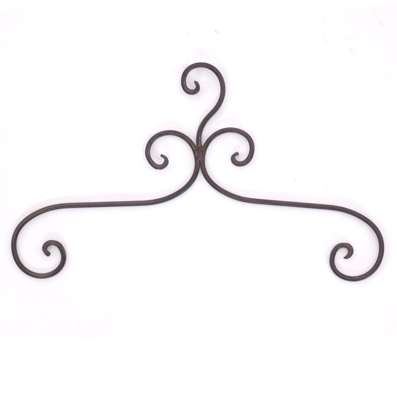 DESIGN DELIGHTS Garderobenständer KLEIDERBÜGEL 6 ER SET "AMELIE", Metall, braun, 41cm, Kleiderhaken – Bild 2 von 5