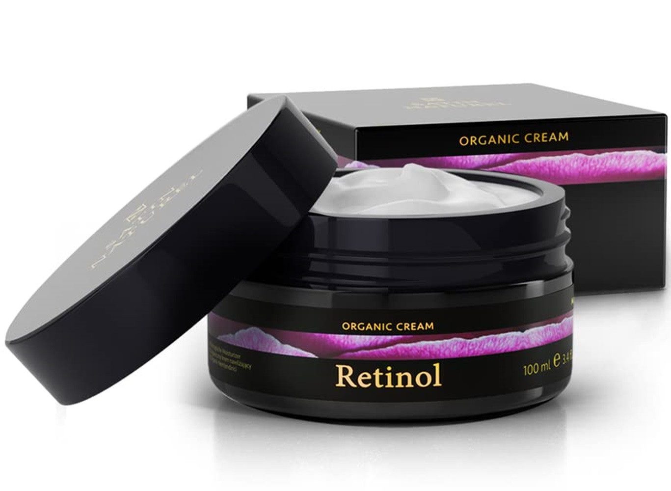 Satin Naturel Nachtcreme Retinol Bio Creme Nachtcreme - Anti-Aging - Ebenmäßigkeit 100 ml, 1-tlg.