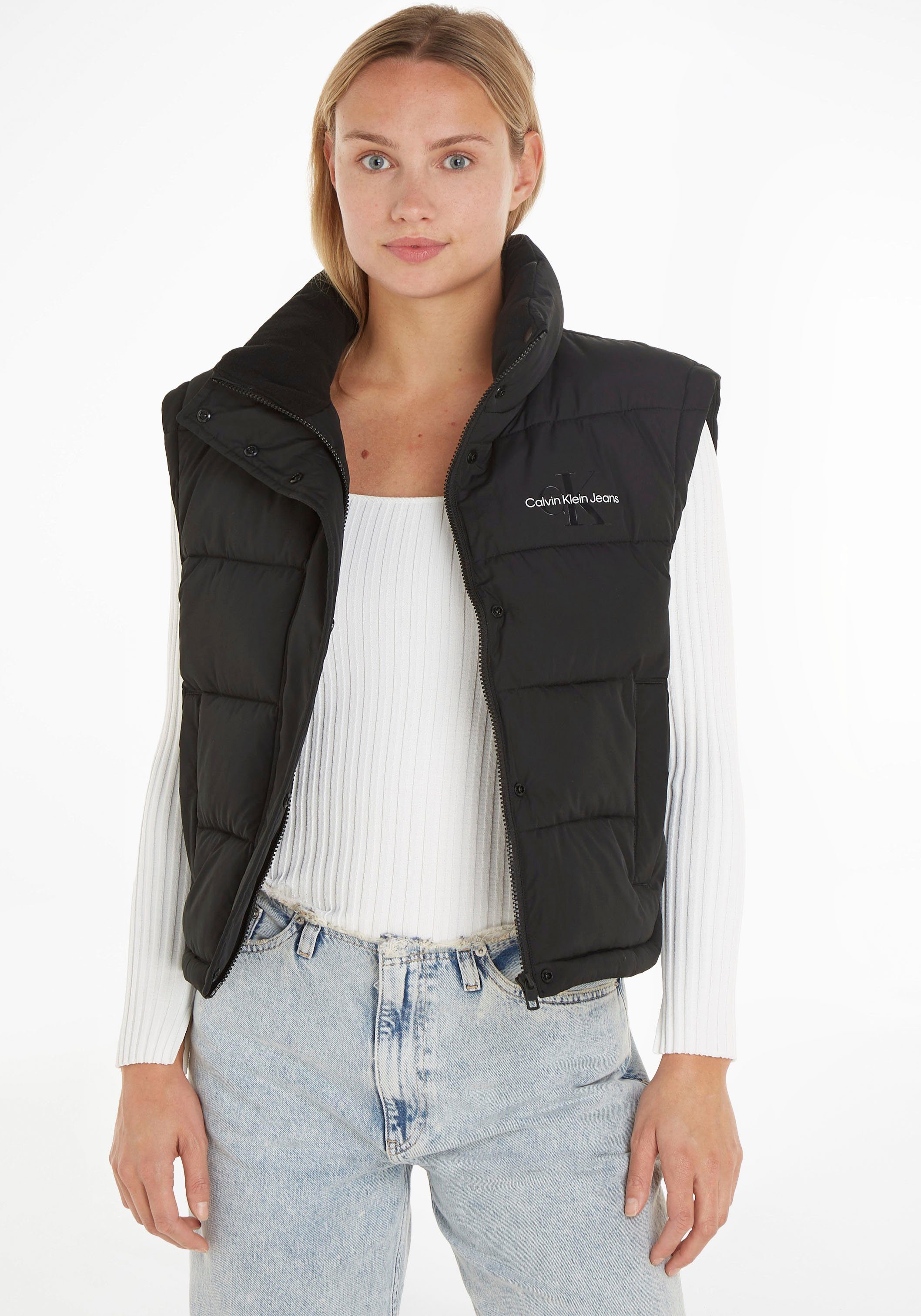 Calvin Klein VEST Steppweste MW NON-DOWN Jeans