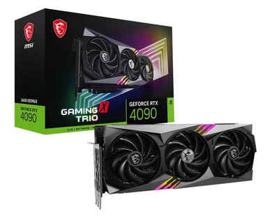 MSI GeForce RTX 4090 GAMING X TRIO 24G Grafikkarte (24 GB, GDDR6X)