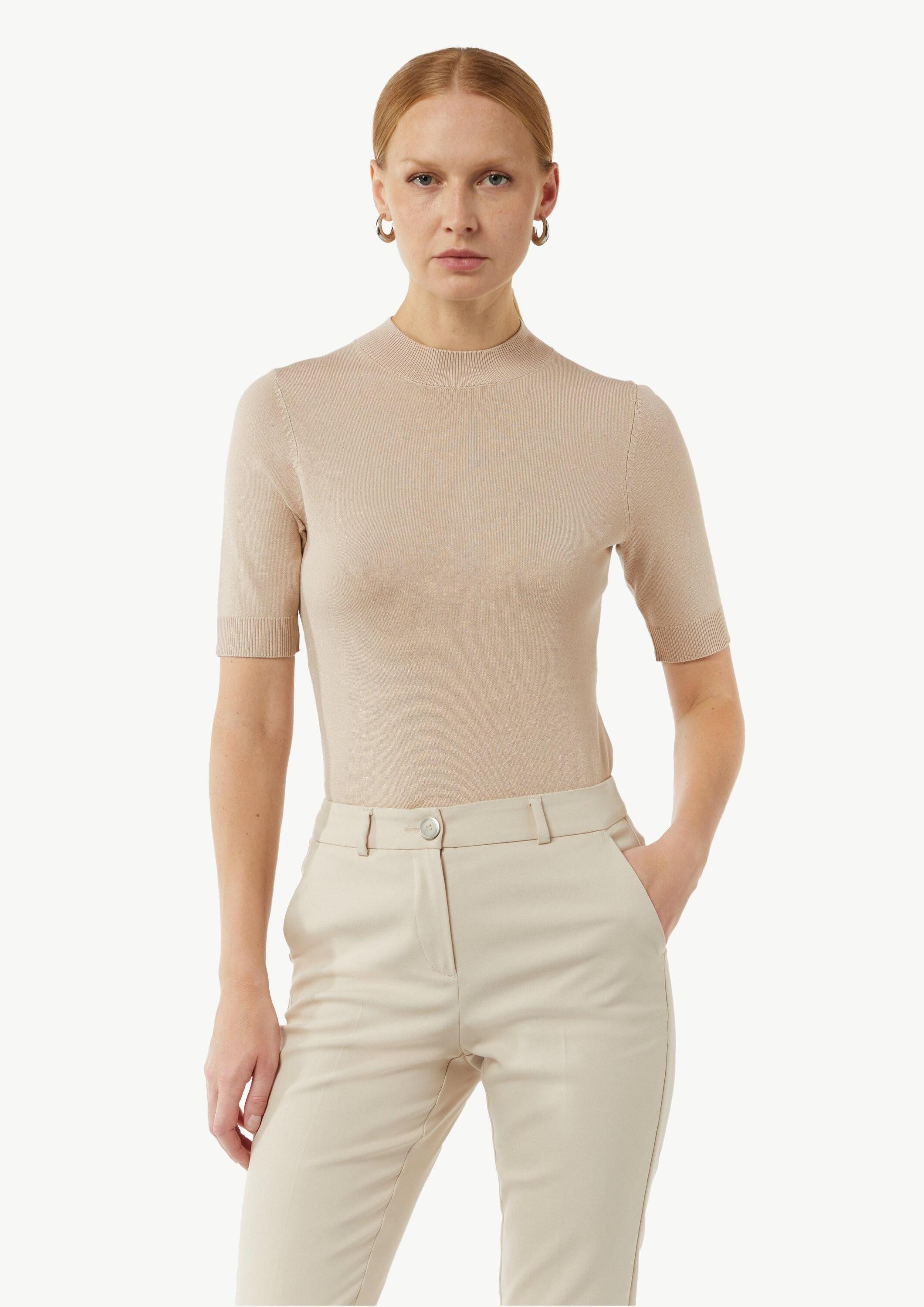 Kurzarmpullover Strickpullover