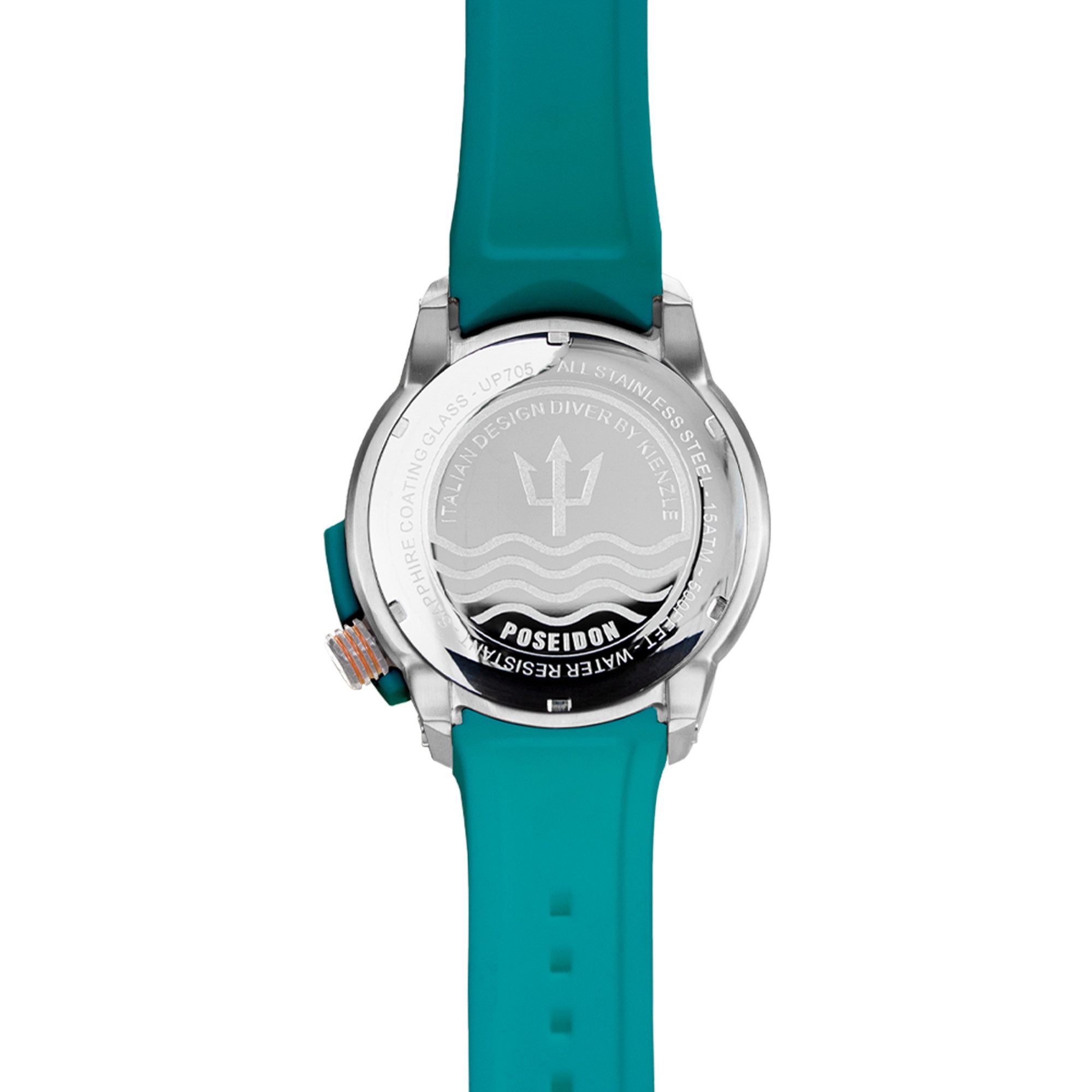 Kienzle Quarzuhr POSEIDON24 Quarz Armbanduhr Edelstahl türkis