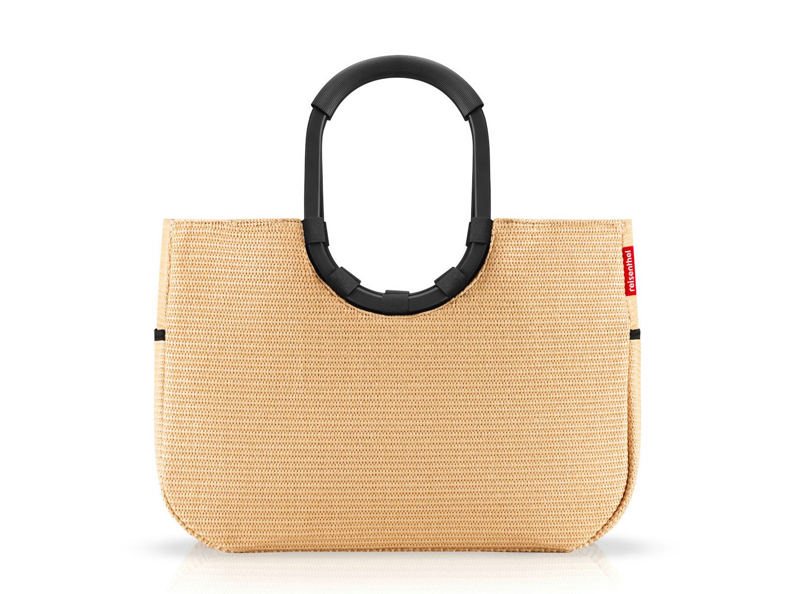 REISENTHEL® Einkaufsshopper loopshopper L frame raffia black günstig online kaufen
