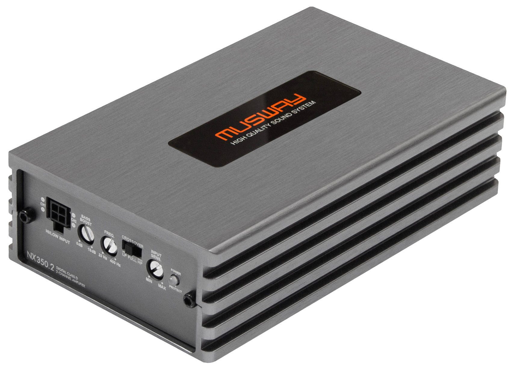 Musway NX350.2, 2-Kanal Class D Micro Verstärker Endverstärker (Anzahl Kanäle: 2)