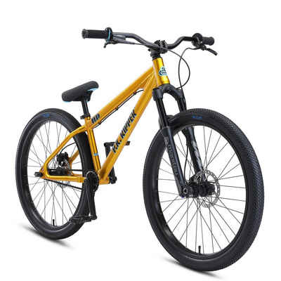 SE Bikes BMX-Rad DJ Ripper HD, 1 Gang, ohne Schaltung, Dirtjump BMX Rad Fahrrad BMX Cruiser Bike Oldschool Dirt Jump