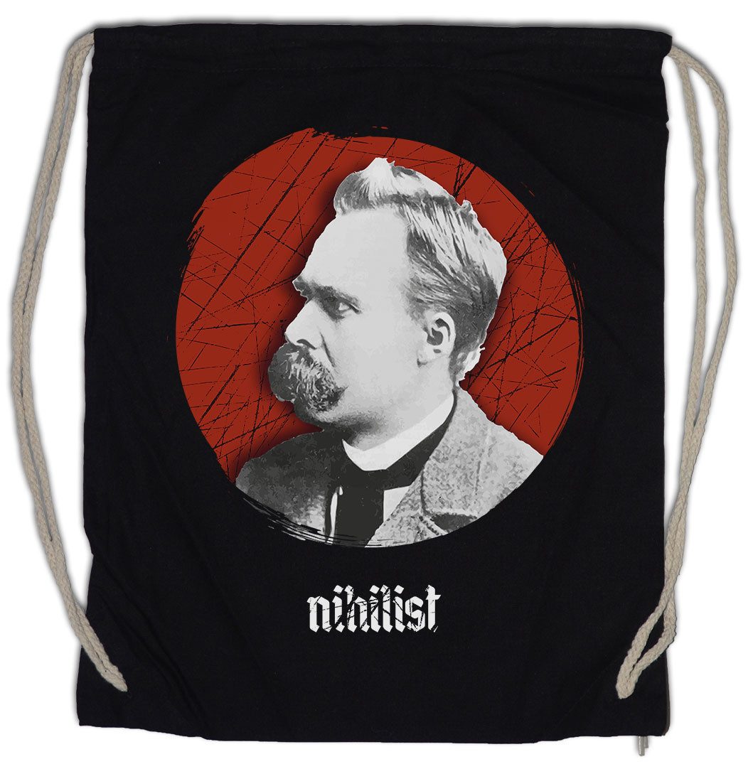 Turnbeutel Nietzsche Nihilist Turnbeutel Friedrich Gott Tot Nihilismus Nihilism