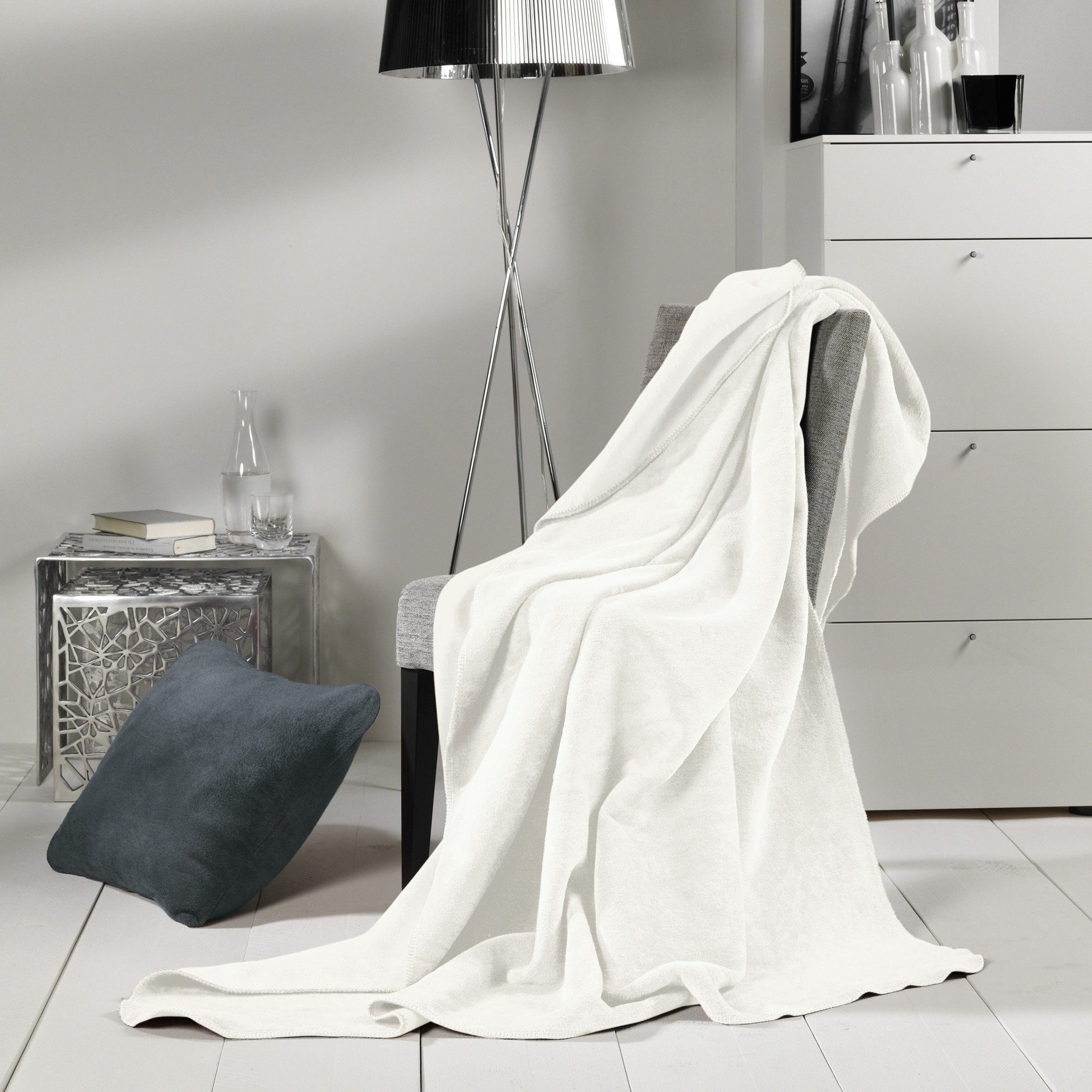 Wohndecke Wohndecke "Brescia" 2er-Pack, Erwin Müller, Baumwolle Uni