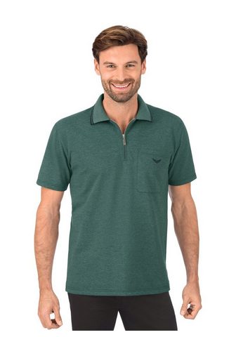 Trigema Polo marškinėliai su Reißverschluss