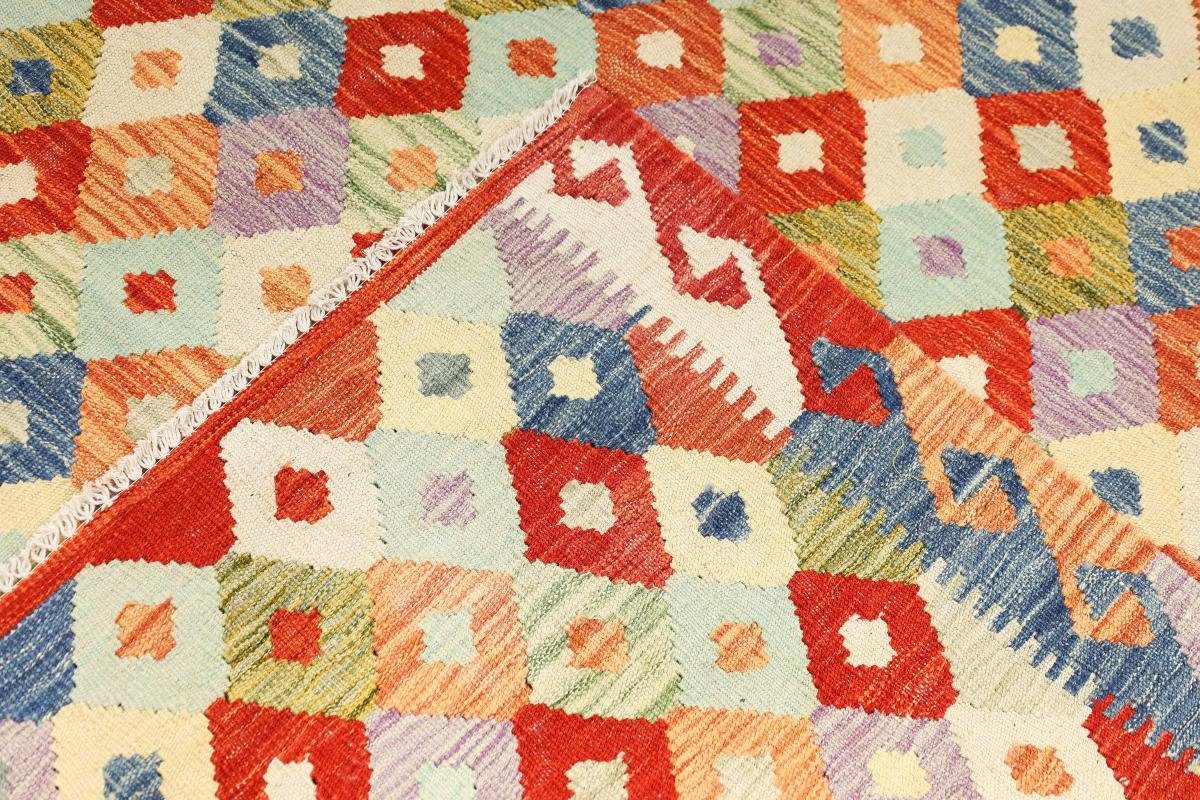 Orientteppich Kelim Afghan 150x197 Orientteppich, Handgewebter mm 3 Nain Trading, Höhe: rechteckig