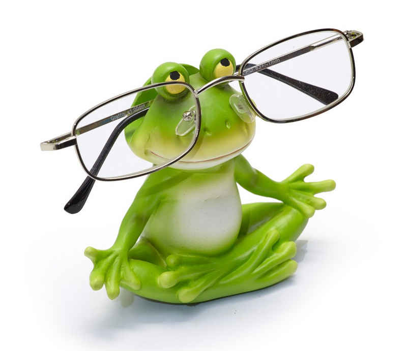By Bers Dekoobjekt Frosch Brillenhalter f. Jung + Junggebliebene Brillenständer (ein wirklich aussergewöhnliches Geschenk und Designstück), wirklich witzig und süß