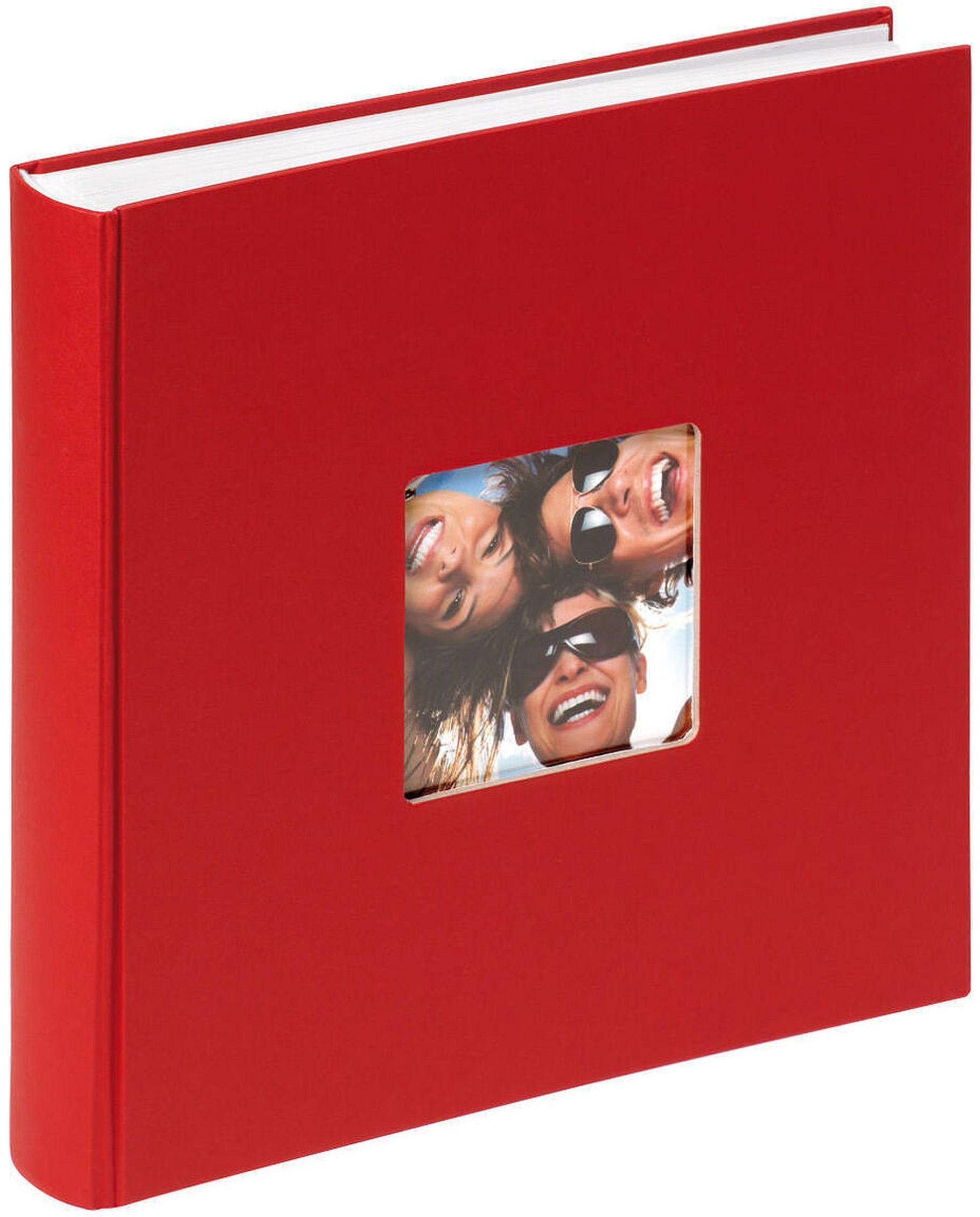 Walther Fotoalbum Fun FA-208-R Buchalbum 30x30 rot