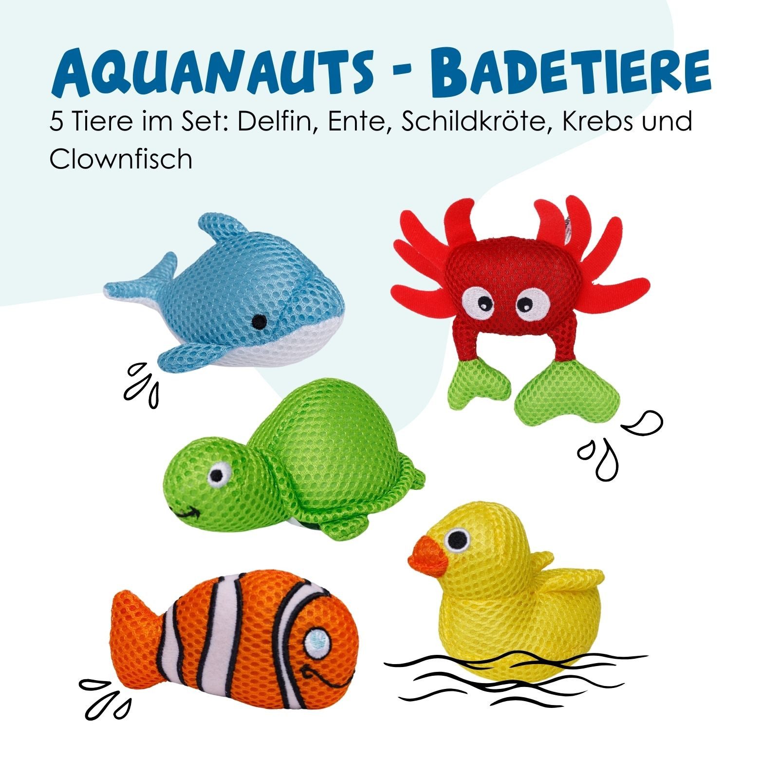alldoro Badespielzeug Aquanauts Badetiere für Kinder, günstig online kaufen