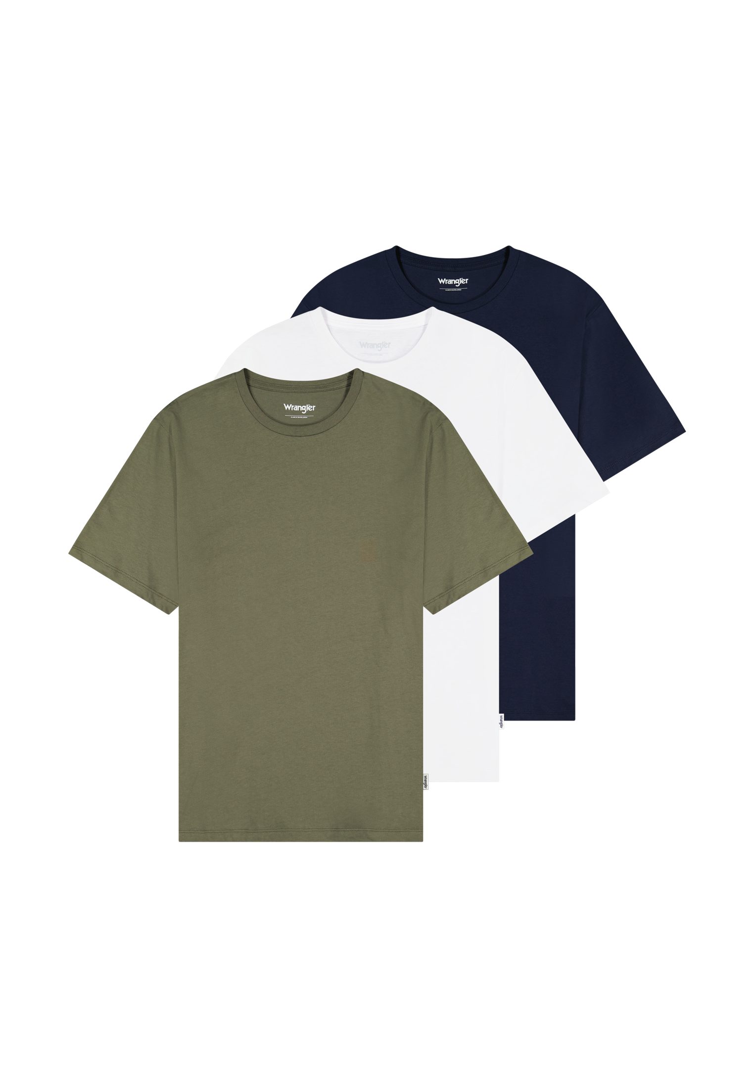 Wrangler T-Shirt 3_PACK_TEE (Packung, 3-tlg)