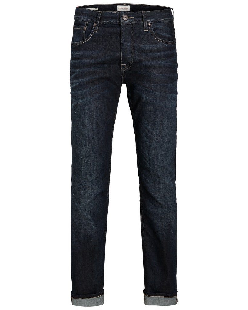 JACK & JONES Herren Jeans - Baggy Fit Aus Baumwolle & Recycelter Baumwolle
