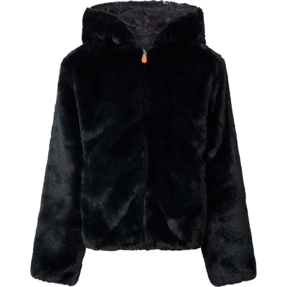 SAVE THE DUCK Steppjacke Chloe Wendbare Mädchenjacke mit gesteppter und Kunstpelzseite, aus