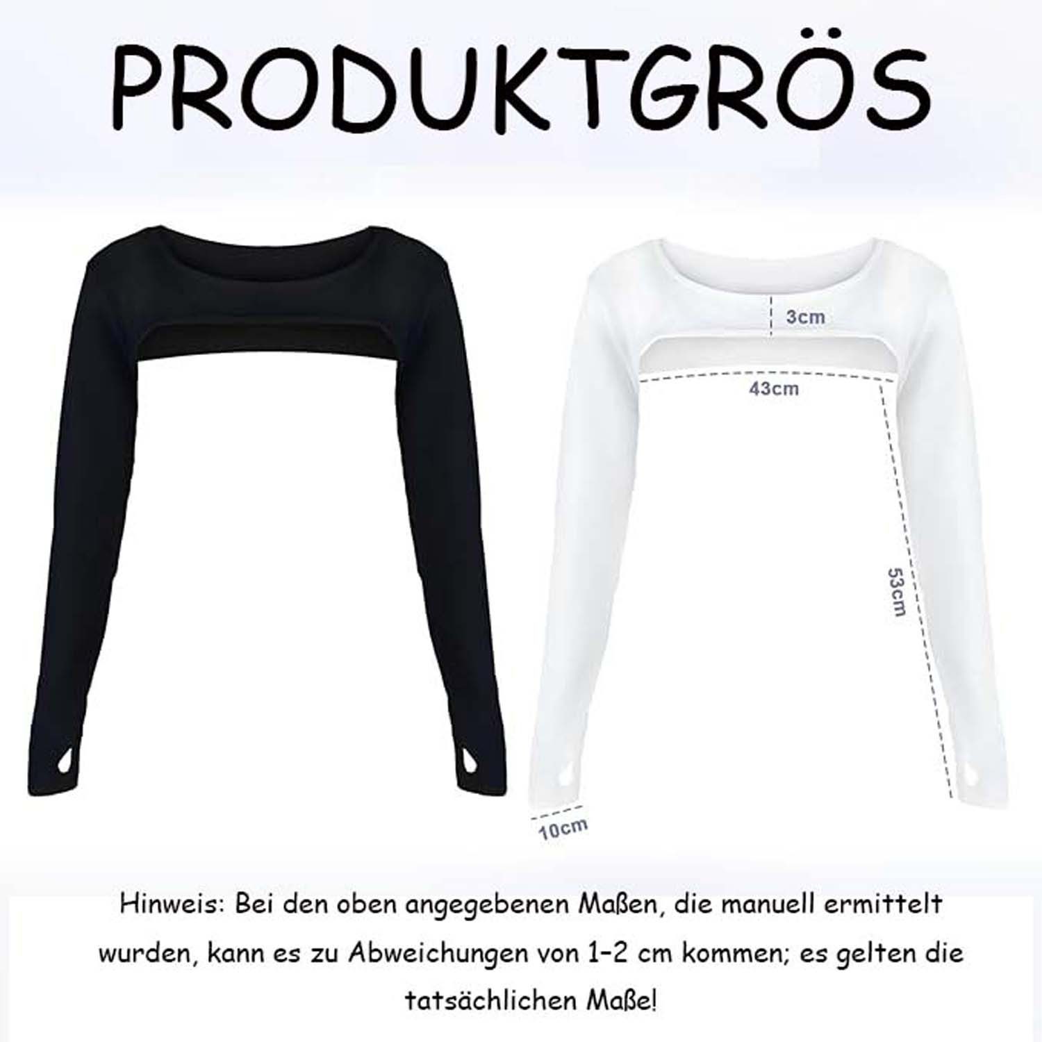Zaewry Armstulpen Sommer Armlinge Herren Damen UV-Schutz mit Fingerlöchern für Radsport