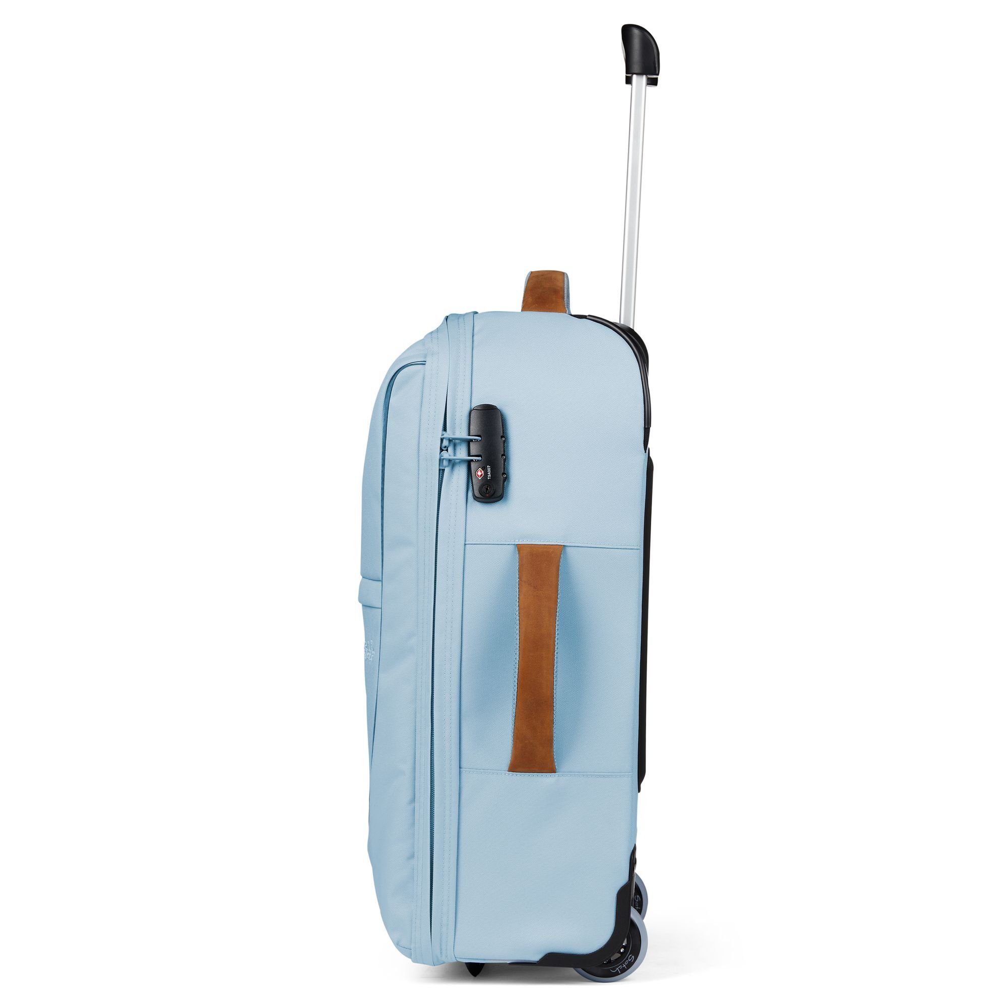 Rollen, Handgepäck-Trolley Flow, pure ice 2 Satch Polyester blue