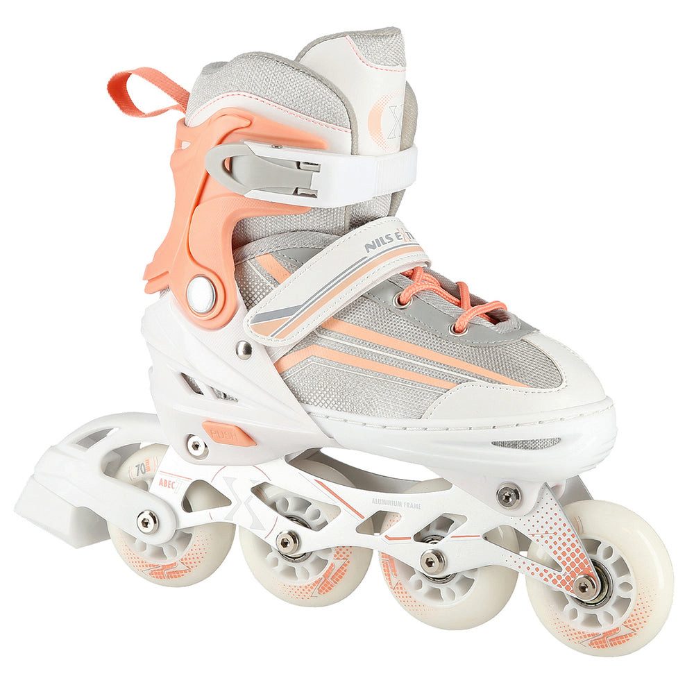 NILS EXTREME Inlineskates Kinderinliner Rollschuhe Schlittschuhe, (Spar-Set, 2-St., 29-33), 2-in-1 Inliner/Schlittschuh, größenverstellbar
