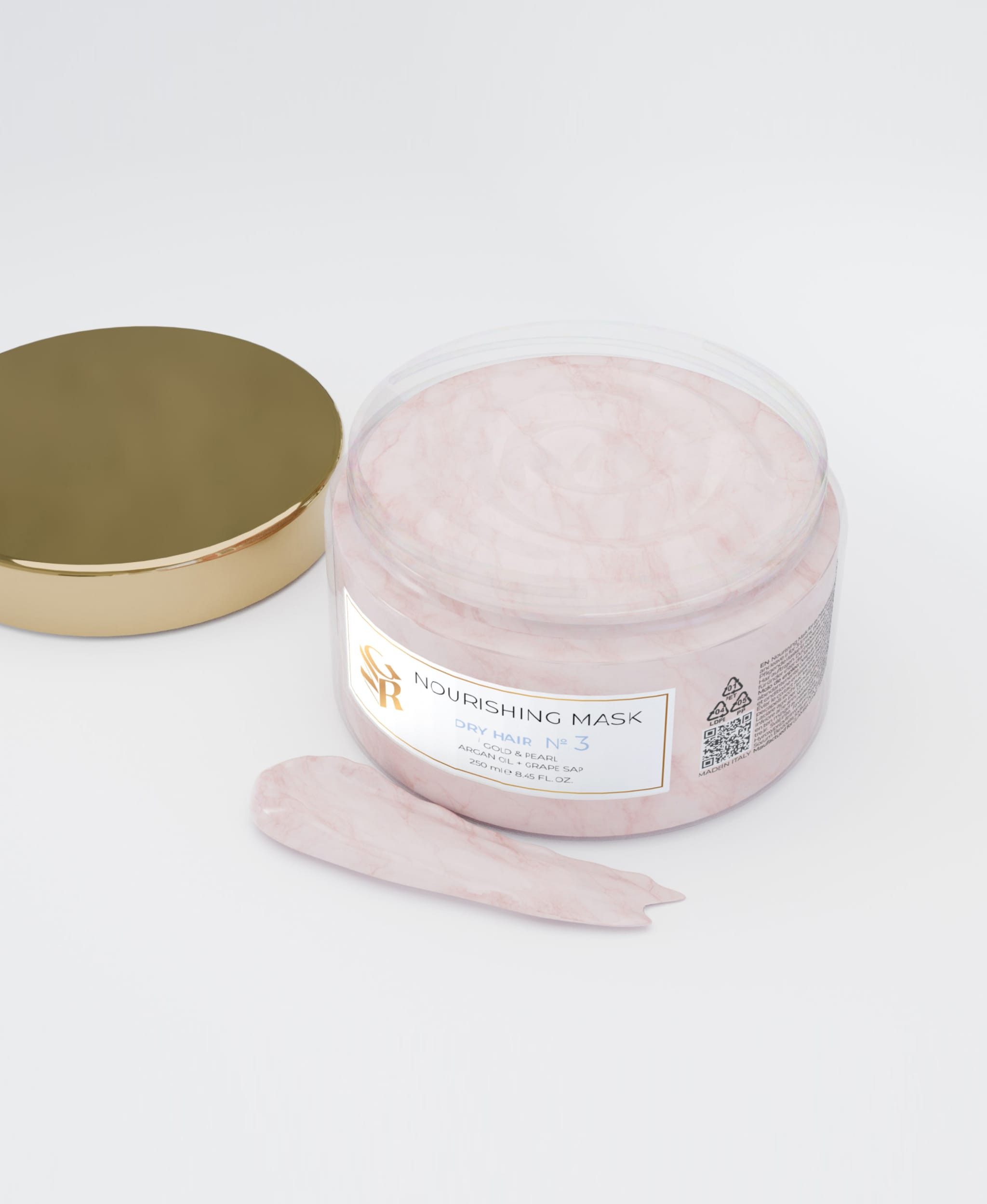 GLAMIRA Haarkur Nährende Haarmaske, 1-tlg., ohne EDTA, Petrolatum, Paraffin und Mineralöle
