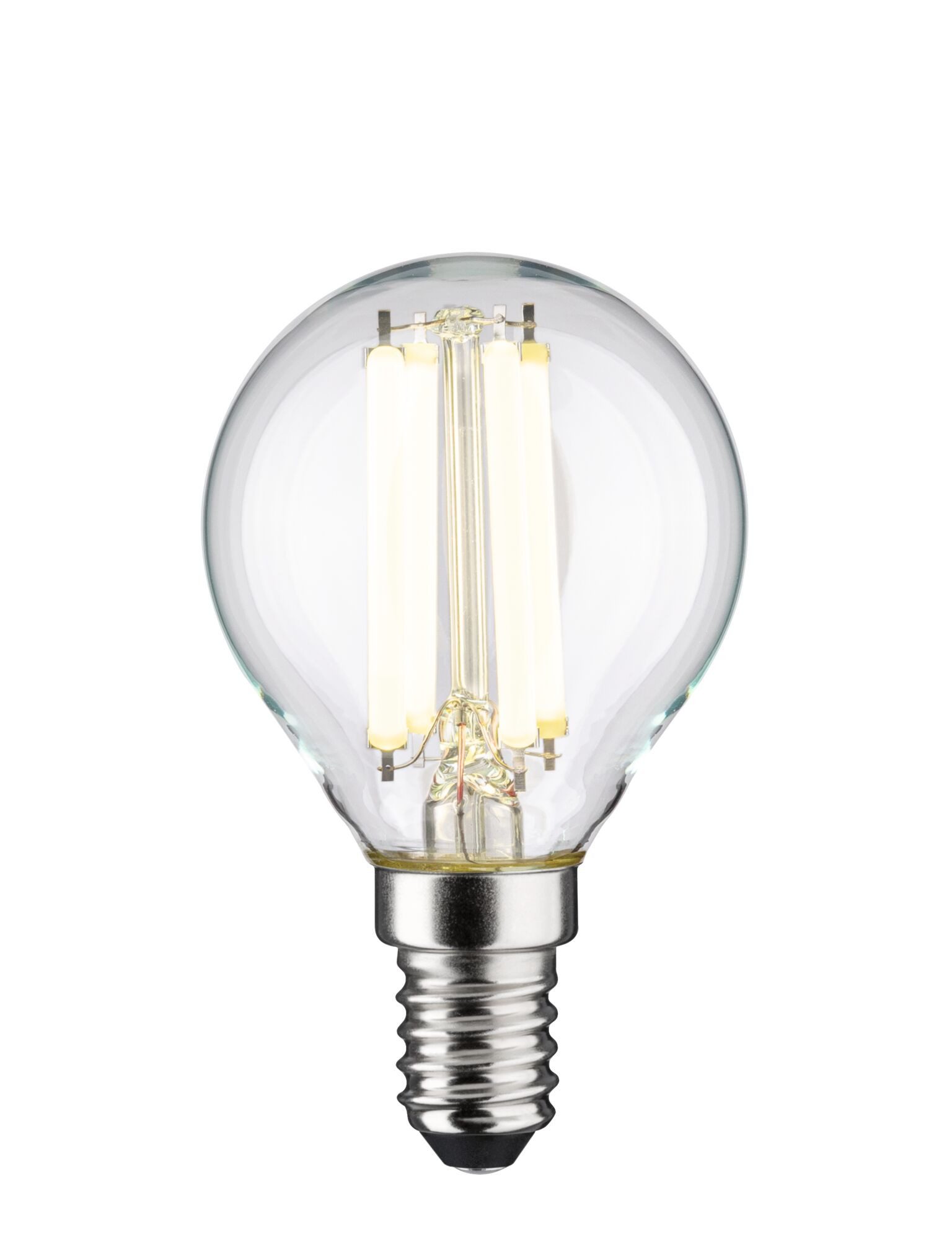 Paulmann LED-Leuchtmittel Eco-Line Tropfen 840lm 4W 4000K klar 230V, E14, 1 St., Neutralweiß