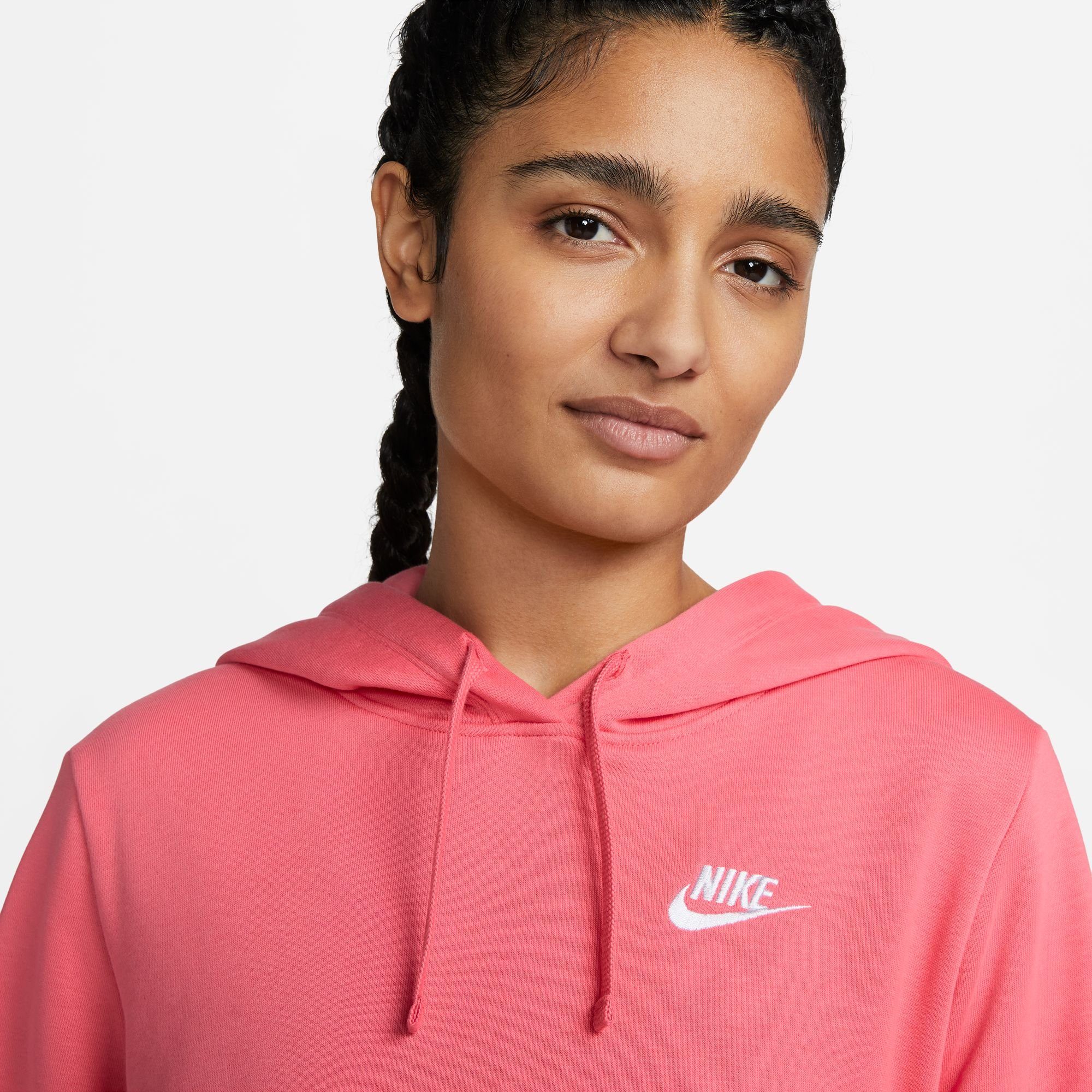 CLUB Sportswear PULLOVER WOMEN'S FLEECE Kapuzensweatshirt HOODIE orange Nike